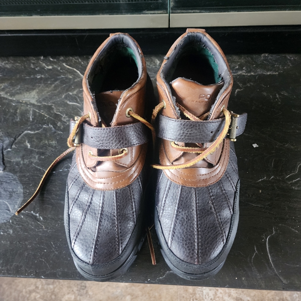 Men Ralph Laruen Polo shoe boot